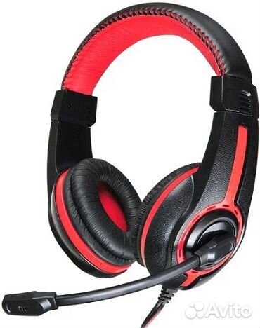 Наушники гарнитура для геймеров, вебинаров, скайпа