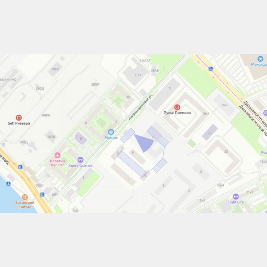 Квартира-студия, 24,2 м², 19/23 эт.