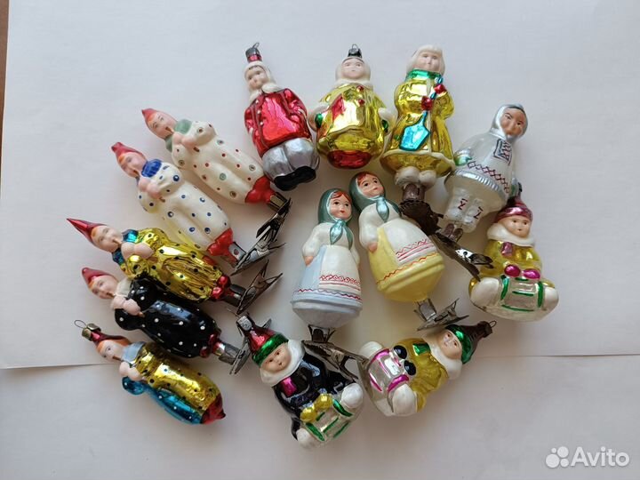 Елочные игрушки СССР