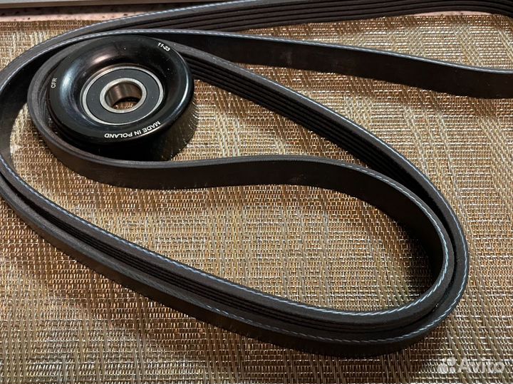 Ремень генератора + ролик Chevrolet Malibu 2016