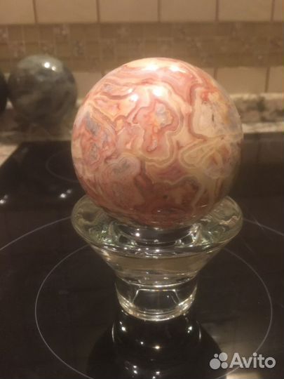 Подставка для шара, яйца из хрусталя