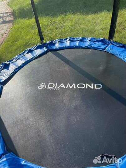 Батут уличный с сеткой