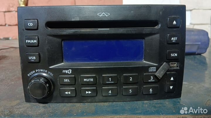 Магнитола chery