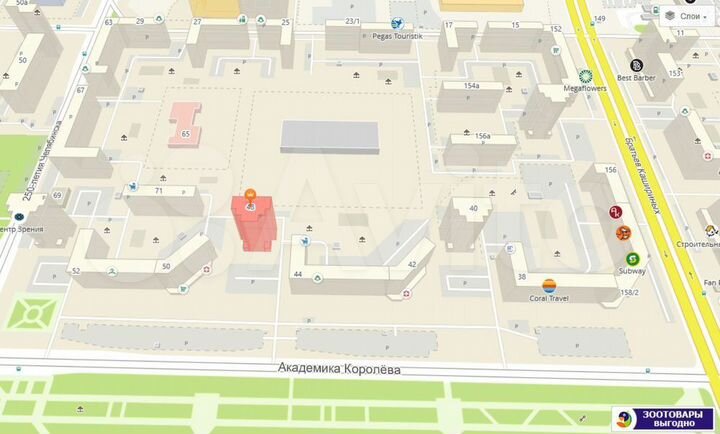 Сдам торговое помещение, 113.2 м²