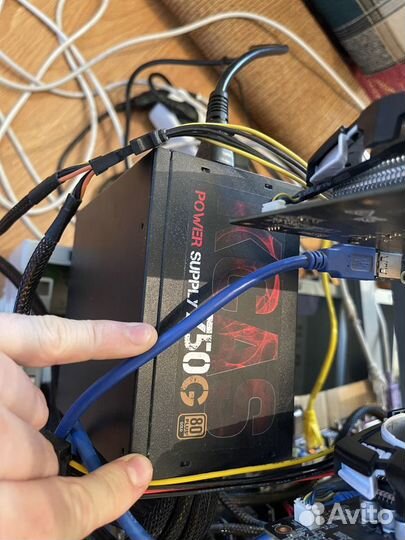 Риг видеокарты MSI RX 580 Armor 8 Gb