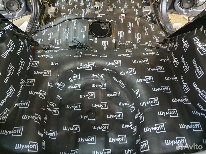 Шумоизоляция Шумофф Комфорт 6 Лист 750 х 1000 мм