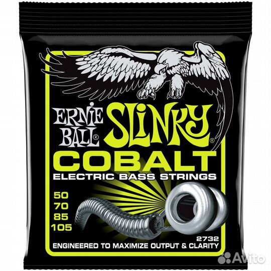 Струны для бас-гитары Ernie Ball 2732 Slinky Cobalt Regular