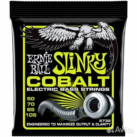 Струны для бас-гитары Ernie Ball 2732 Slinky Cobalt Regular