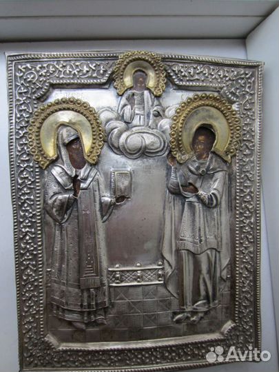 Икона святой пётр и святой