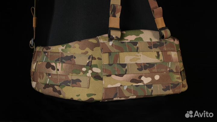 Боевой тактический пояс с кевларом