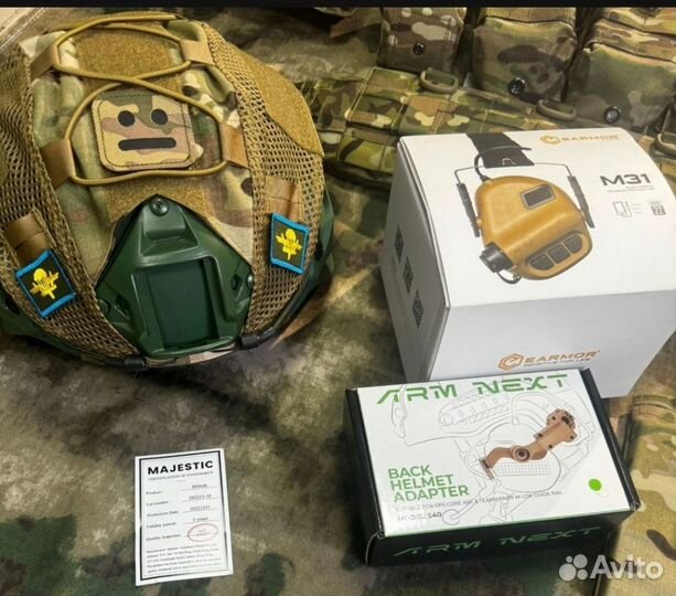 Противоосколочный шлем