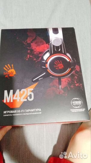 Игровые наушники bloody M425