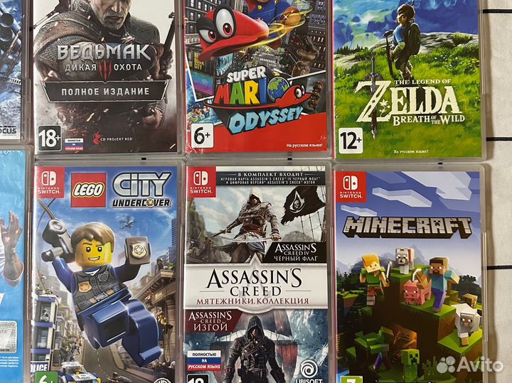 Игры и аксессуары nintendo switch