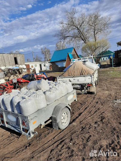 Навоз перегной в мешках