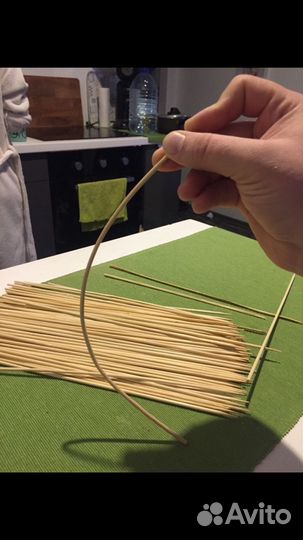 Деревянные бамбуковые шпажки/палочки для шашлыка