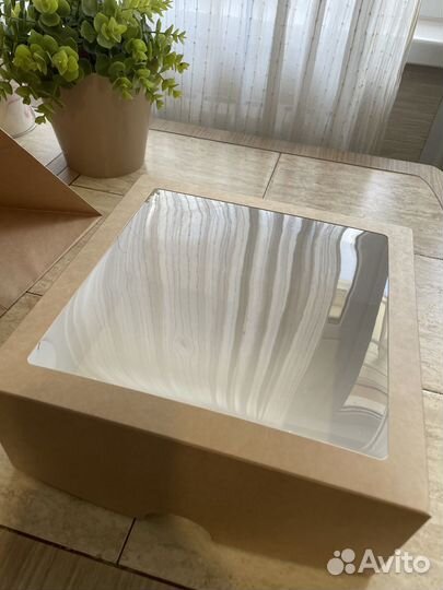 Коробки кондитерские подарочные двусторонние