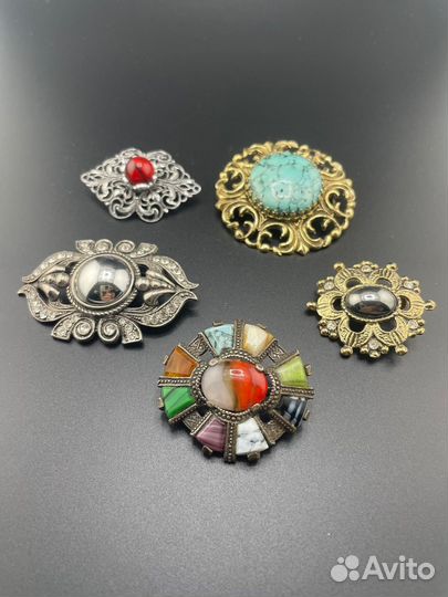 Брошь винтаж Miracle