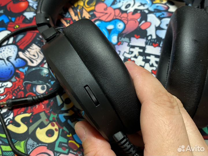 Наушники с микрофоном bloody