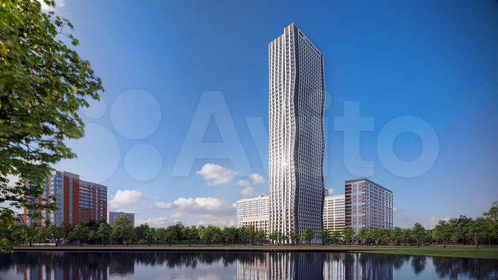 Квартира-студия, 24,8 м², 30/52 эт.