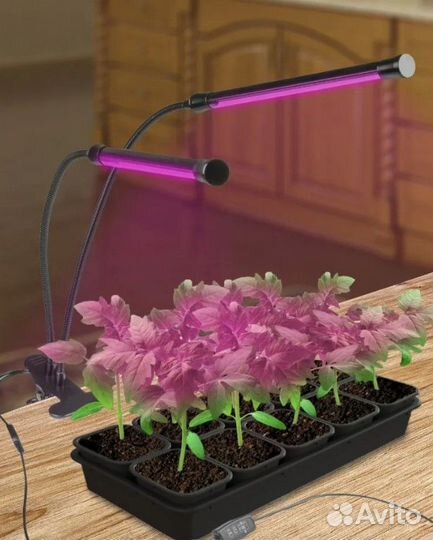 Светильник для растений с таймером ULT-P33-15W