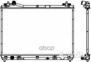 Радиатор системы охлаждения 34318501 Sakura