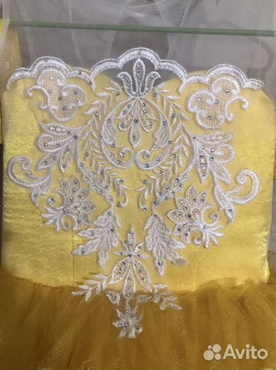 Пышное платье для девочки