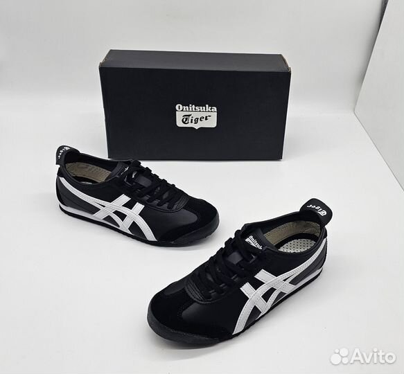 Onitsuka tiger black черные