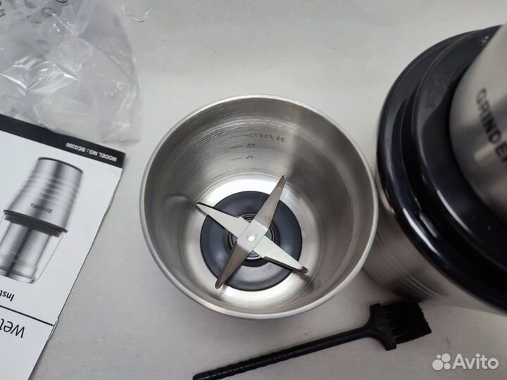 Новая мельница с двумя чашами BioloMix BCG300