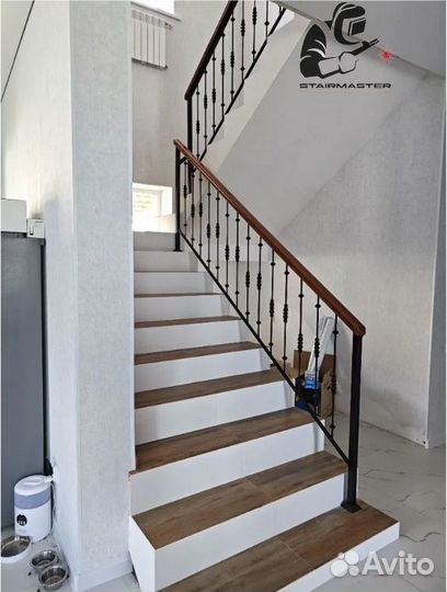 Перила кованные под ключ