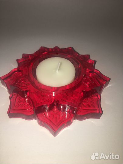 Подсвечник с послесвечением для чайной свечи