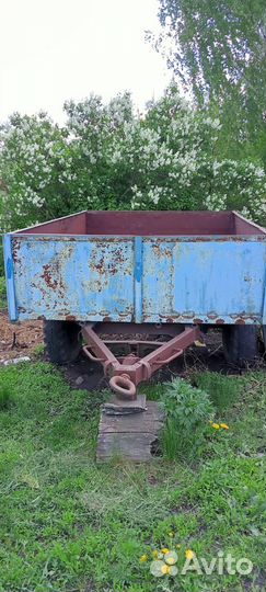 Прицеп одноосный для трактора