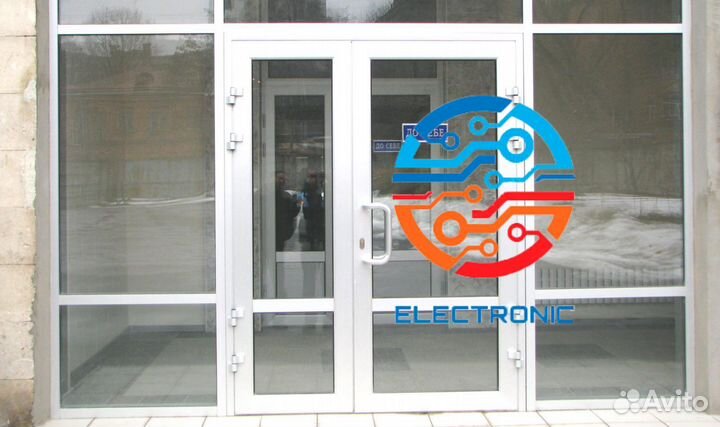 Пластиковые двери