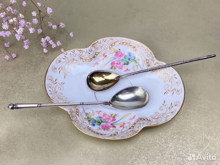 Ложки чайные из серебра