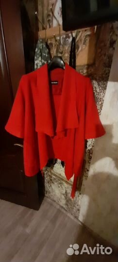 Пальто пончо куртка