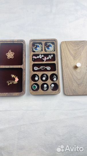 Шкатулка деревянная премиум