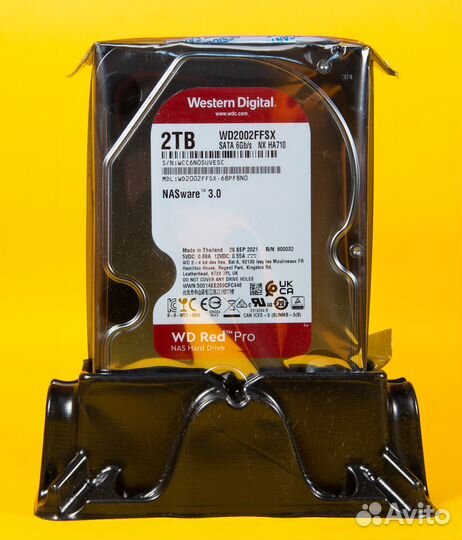 Жесткий диск WD Red Pro NAS 2TB WD2002ffsx