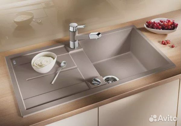 Мойка из гранита Blanco Metra Белый (513037)