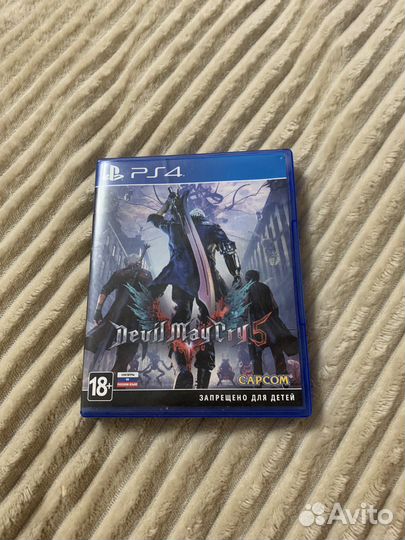 Диск PS4 devil may cry 5
