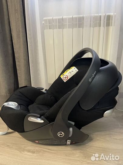 Автолюлька cybex cloud q черная