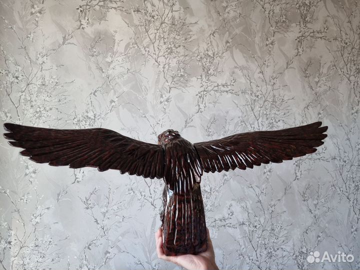 Орел из дерева ручная работа СССР