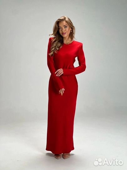 Платье шелк