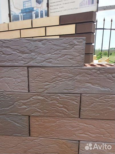 Кирпич облицовочный флеш готика 1.4 нф