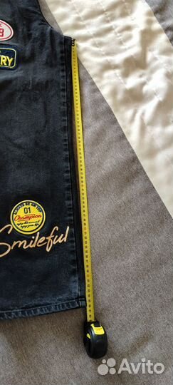 Джинсы широкие