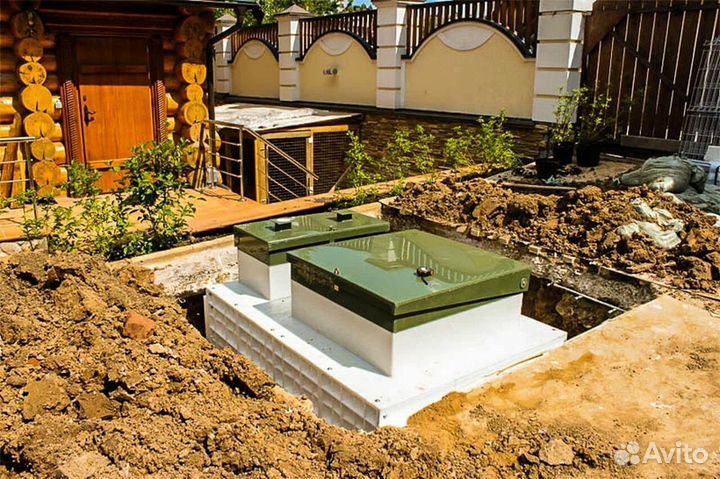 Септик под ключ Топас