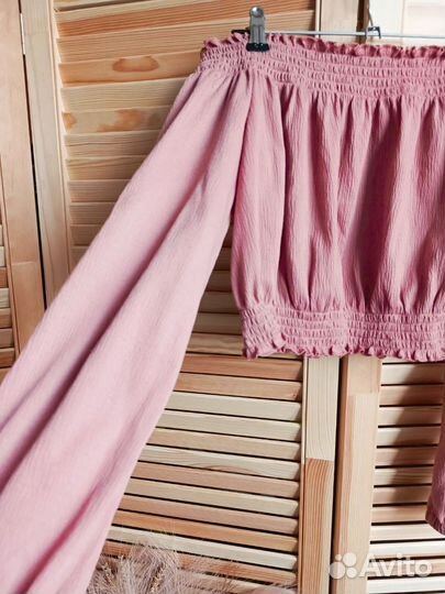 Укороченный топ H&M S