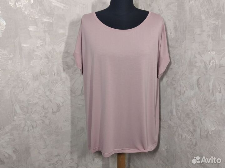 Пудровая футболка 54 XXl