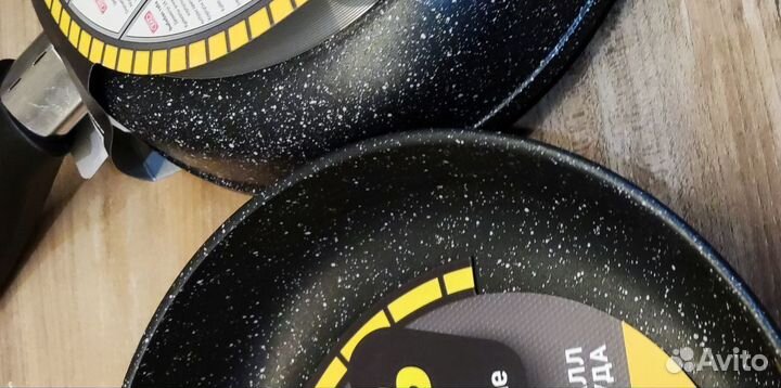 Новая сковорода 22 см металлпосуда