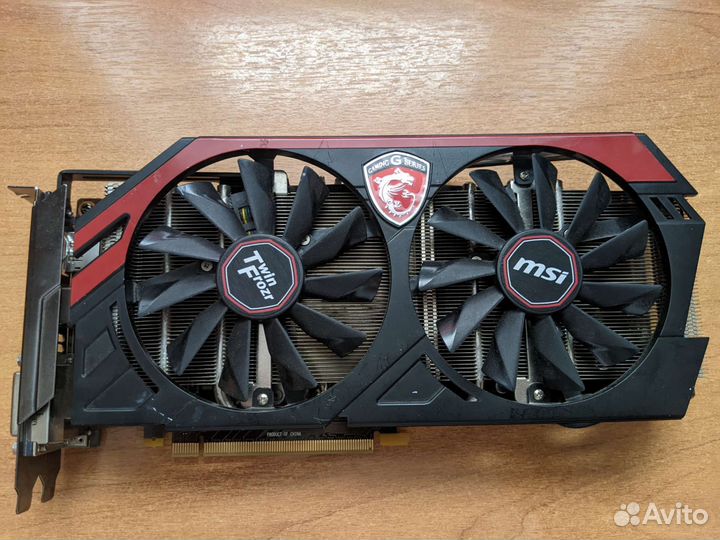 Видеокарта MSI gtx770 2gb