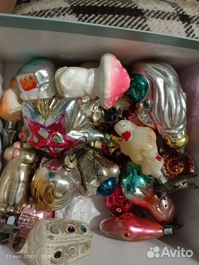 Советские елочные игрушки
