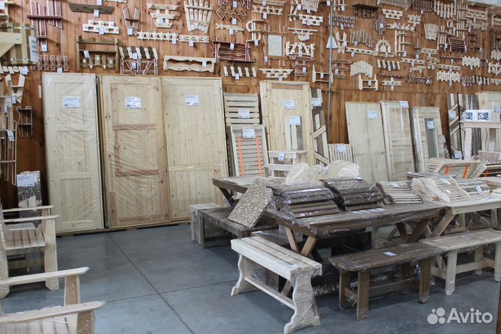 Дверь деревянная Липа Сосна большой выбор